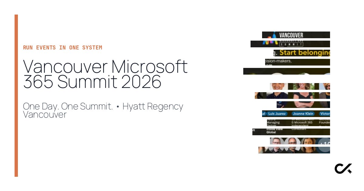 Vancouver Microsoft 365 Summit 2026 - Kagibag